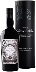 Арманьяк Saint Aubin Bas-Armagnac AOC 1989 г. 0.7 л Gift Box
