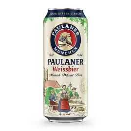 Пиво Paulaner Weissbier Can 0.5 л