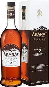 Коньяк Арарат 5 звезд 0.5 л Gift Box