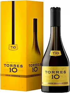 Бренди Torres 10 Gran Reserva 0.7 л Gift Box