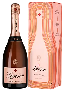 Шампанское Lanson Le Rose Creation 0.75 л в подарочной упаковке