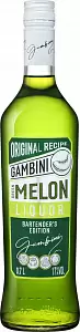 Ликер KVKZ Gambini Green Melon 0.7 л