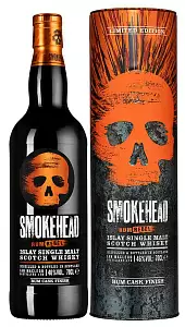 Виски Smokehead Rum Rebel 0.7 л Gift Box