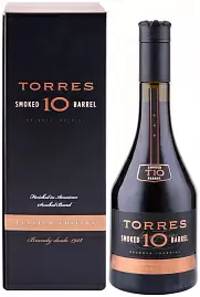 Бренди Torres 10 Smoked Barrel 0.7 л Gift Box