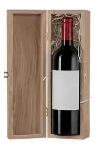 Футляр 1 Бутылка Бордо Дуб 33х9х9 см