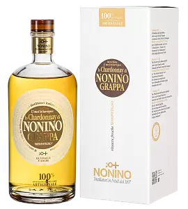 Граппа Lo Chardonnay di Nonino Barrique 0.7 л Gift Box