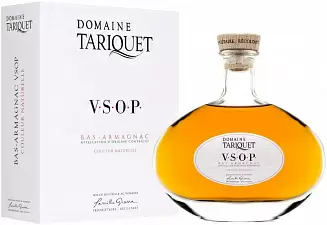 Арманьяк Bas-Armagnac AOC Chateau du Tariquet VSOP Classic 0.7 л Gift Box Set 1 Decanter