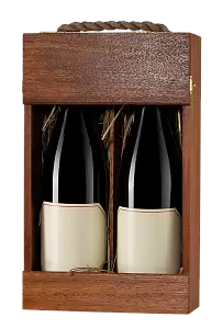 Подарочная упаковка 2 Бутылки Бургонь Мербау 34х20.5х10.5 см
