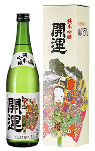 Саке Kaiun Tokusen Junmai Ginjo 0.72 л Gift Box