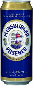 Пиво Flensburger Pilsener Can 0.5 л