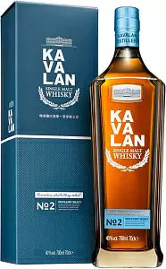 Виски Kavalan Distillery Select №2 0.7 л в подарочной упаковке