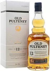 Виски Old Pulteney 12 years 0.7 л в подарочной упаковке