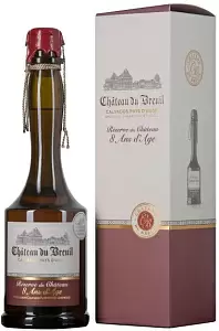 Кальвадос Reserve du Chateau 8 Ans Pays d'Auge 0.7 л Gift Box