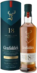 Виски Glenfiddich 18 Years Old 0.7 л в подарочной упаковке