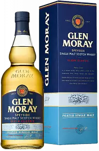 Виски Glen Moray Elgin Classic Peated Speyside Single Malt Scotch 0.7 л Gift Box