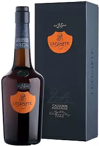 Кальвадос Lecompte Pays d'Auge 25 Years Old 0.7 л Gift Box