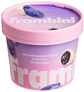 Десерт Жимолость в белом шоколаде Frambini 130 г