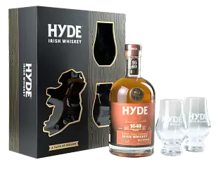 Виски Hyde No.8 Special Reserve Stout Cask Finish 2 Glasses 0.7 л в подарочной упаковке