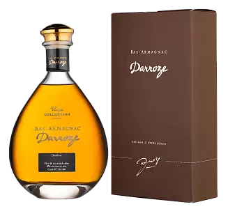 Арманьяк Bas-Armagnac Darroze Unique Collection carafe 2004 г. 0.7 л в подарочной упаковке