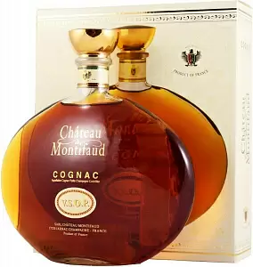 Коньяк Petite Champagne AOC Chateau de Montifaud VSOP Sabina 0.5 л Gift Box Set 1 Decanter