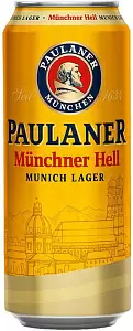 Пиво Paulaner Original Munchner Hell Can 0.5 л
