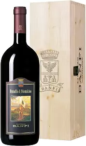 Вино Brunello di Montalcino Banfi 1.5 л в подарочной упаковке