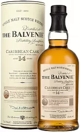Виски Balvenie Caribbean Cask 14 Years Old 0.7 л в подарочной упаковке