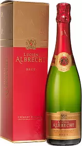 Игристое вино Cremant d'Alsace Lucien Albrecht Brut 1.5 л Gift Box