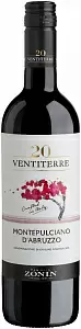 Вино Zonin 20 Ventiterre Montepulciano d'Abruzzo 0.75 л