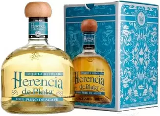 Текила Herencia De Plata Reposado 0.7 л Gift Box