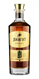 Коньяк Джигит 5 лет 0.5 л