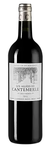 Вино Les Allees de Cantemerle 2012 г. 0.75 л