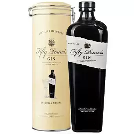 Джин Fifty Pounds 0.7 л Gift Box