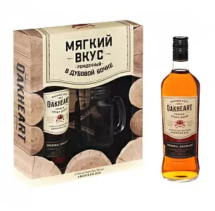 Ром Bacardi OakHeart 1 Cup 0.7 л Gift Box