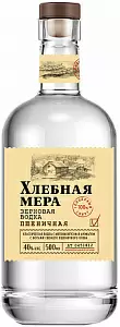Водка Хлебная Мера Пшеничная 0.5 л