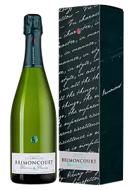 Шампанское Blanc de Blancs Brimoncourt 2016 г. 0.75 л Gift Box