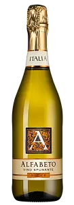 Белое Полусладкое Игристое вино Alfabeto Dolce 0.75 л