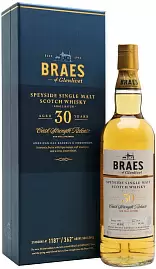 Виски Braes of Glenlivet 30 Years Old 0.7 л Gift Box