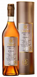 Арманьяк Chabot 1991 г. 0.7 л Gift Box