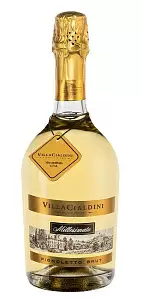 Белое Брют Игристое вино Villa Cialdini Pignoletto Brut 0.75 л
