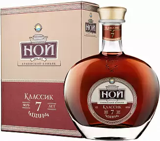 Коньяк Ной Классик 7 Лет 0.7 л Gift Box