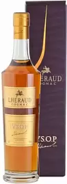 Коньяк Lheraud Cognac VSOP 0.5 л в подарочной упаковке