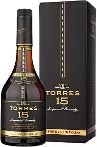 Бренди Torres 15 Reserva Privada 0.7 л Gift Box