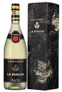 Вино Gavi dei Gavi Etichetta Nera La Scolca 0.75 л Gift Box