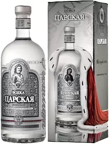 Водка Царская Оригинальная 1 л Gift Box