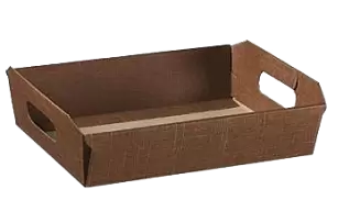 Подарочная коробка 1 Bottle Cesto Seta Oro 52х41 см