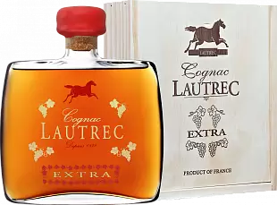 Коньяк Lautrec Extra Grande Champagne Premier Cru 2009 г. 0.7 л Gift Box