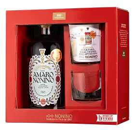 Ликер Quintessentia Amaro 2 Glasses 0.7 л в подарочной упаковке