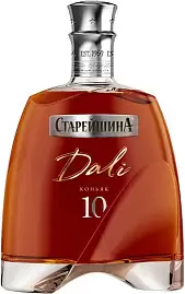 Коньяк Старейшина Дали 10 Лет 0.5 л