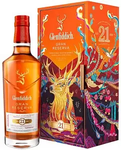 Виски Glenfiddich 21 Years Old 0.7 л в подарочной упаковке